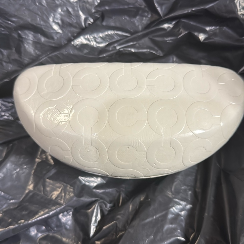 Coach large sunglasses case